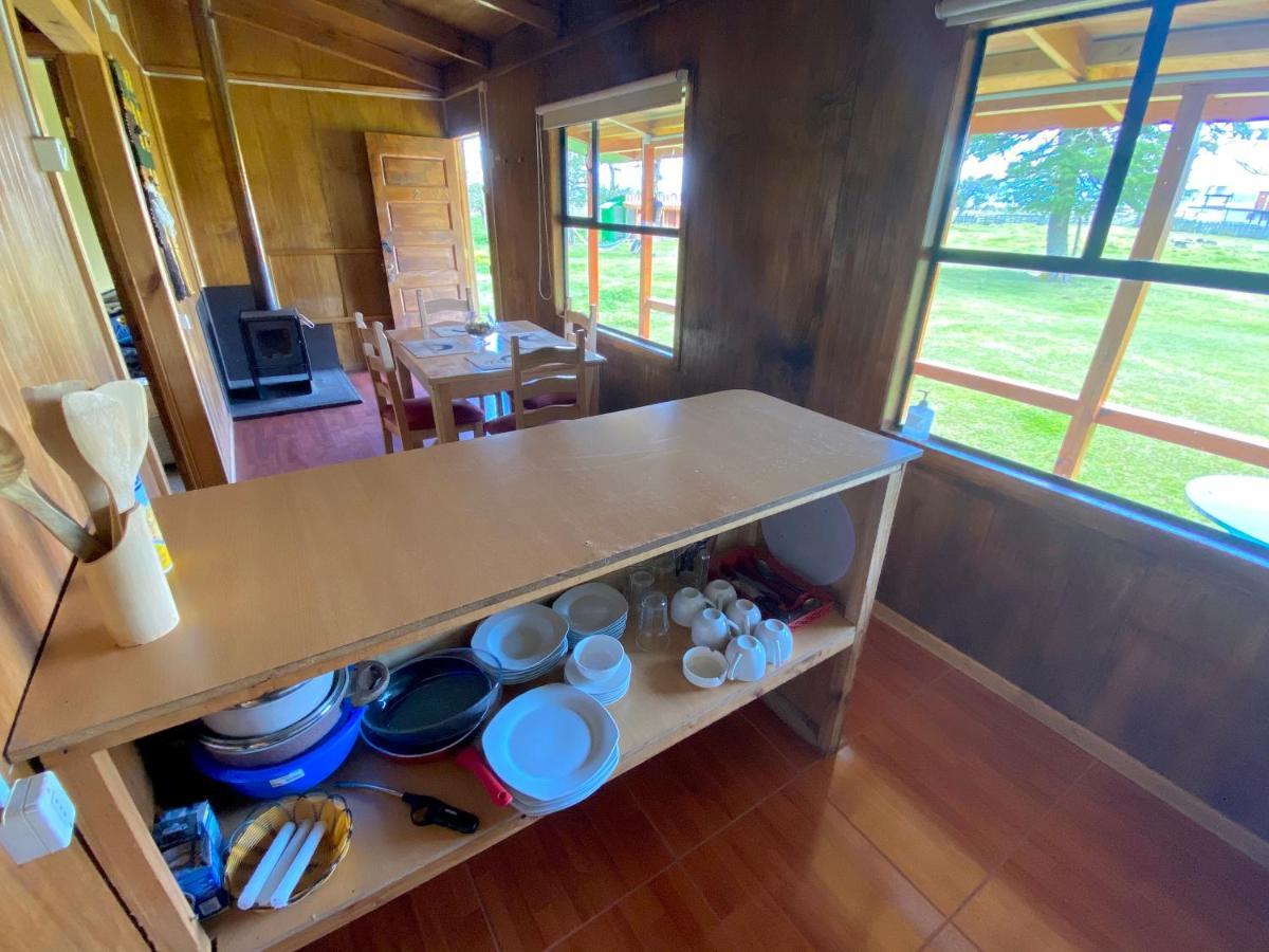 Cabanas Vista Al Paine 토레스 델 파이네 외부 사진
